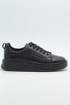 MASİSMASİS ZAGRE SİYAH GERÇEK DERİ SNEAKER
