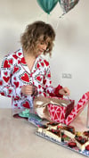 Desenli Pijama Takımı