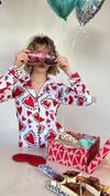 Desenli Pijama Takımı