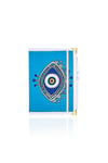 Dokuma Çizgisiz Nazar Desenli Kalemli Otantik Etnik Defter Hediyelik Orta 1607