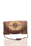 Mottif  İstanbul  Otantik Dokuma Kadın Portföy Clutch Çanta 1007.01