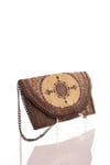 Mottif  İstanbul  Otantik Dokuma Kadın Portföy Clutch Çanta 1007.01
