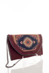 Mottif  İstanbul  Otantik Dokuma Kadın Portföy Clutch Çanta 1007.09