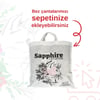 Sapphire İri & Kalın Taneli Topaklanan Kedi Kumu 20 Lt + Kürek (10 Lt x 2 Adet) 