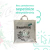 Sapphire Mini Jumbo İnce Taneli Hızlı Topaklanan Kedi Kumu 100 Lt + Kürek (10 Lt x 10 Adet)