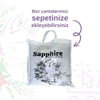 Sapphire Orta Taneli Topaklanan Tozsuz Kedi Kumu 10 Lt