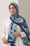 SERMODA , Tesettür Şal & Eşarp , Bambu Kraş Çiçek Baskılı Şal 21