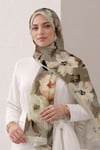 SERMODA , Tesettür Şal & Eşarp , Bambu Kraş Çiçek Baskılı Şal 26