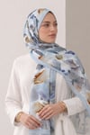 SERMODA , Tesettür Şal & Eşarp , Desenli Şal - Bambu Kraş Baskılı Şal 16