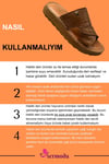 SERMODA , Slippers , Hakiki Deri Erkek Terlik - Yumuşak Kalın Taban Tabanlı Hakiki Deri Erkek Terlik 3D Taba