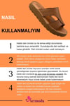 SERMODA , Slippers , Hakiki Deri Erkek Terlik - Yumuşak Kalın Taban Tabanlı Hakiki Deri Erkek Terlik A Taba