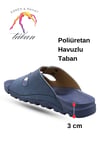 SERMODA , Kadın Terlik & Sandalet Modelleri ve Fiyatları | Sermoda , Kadın Terlik  – Esnek Anatomik Tabanlı Ayarlanabilir Çift Tokalı Kadın Terlik Mavi