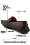 SERMODA , Günlük Ayakkabı , Sermoda Erkek Loafer - Hakiki Deri Rok Loafer Erkek Ayakkabı Kahve