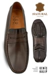 SERMODA , Günlük Ayakkabı , Sermoda Erkek Loafer - Hakiki Deri Rok Loafer Erkek Ayakkabı Kahve