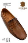 SERMODA , Günlük Ayakkabı , Sermoda Erkek Loafer - Hakiki Deri Rok Loafer Erkek Ayakkabı Taba