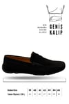 SERMODA , Günlük Ayakkabı , Sermoda Erkek Loafer - Hakiki Deri Rok Loafer Erkek Ayakkabı Süet Siyah