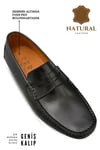 SERMODA , Günlük Ayakkabı , Sermoda Erkek Loafer - Hakiki Deri Rok Loafer Erkek Ayakkabı Siyah