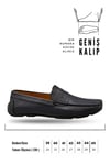 SERMODA , Günlük Ayakkabı , Sermoda Erkek Loafer - Hakiki Deri Rok Loafer Erkek Ayakkabı Lacivert