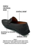 SERMODA , Günlük Ayakkabı , Sermoda Erkek Loafer - Hakiki Deri Rok Loafer Erkek Ayakkabı Siyah