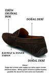 SERMODA , Günlük Ayakkabı , Sermoda Erkek Loafer - Hakiki Deri Rok Loafer Erkek Ayakkabı Süet Kahve