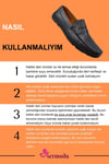 SERMODA , Günlük Ayakkabı , Sermoda Erkek Loafer - Hakiki Deri Rok Loafer Erkek Ayakkabı Lacivert