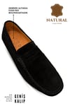 SERMODA , Günlük Ayakkabı , Sermoda Erkek Loafer - Hakiki Deri Rok Loafer Erkek Ayakkabı Süet Siyah