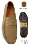 SERMODA , Günlük Ayakkabı , Sermoda Erkek Loafer - Hakiki Deri Rok Loafer Erkek Ayakkabı Süet Bej