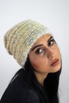 Sermoda Kırçıllı Triko Bere Sarı