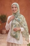 SERMODA , Tesettür Şal & Eşarp , Üçlü Şal Set - Jakar & Kraş Üç Farklı Desen Şal