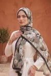SERMODA , Tesettür Şal & Eşarp , Üçlü Şal Set - Jakar & Kraş Üç Farklı Desen Şal