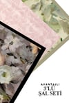 SERMODA , Tesettür Şal & Eşarp , Üçlü Şal Set - Jakar & Kraş Üç Farklı Desen Şal