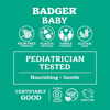 Badger Organik Bebek Köpük Şampuanı (Saç ve Vücut)
