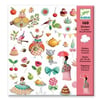 Djeco Çıkartmalar - Princess Tea Party