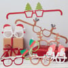 Ginger Ray - Novelty Christmas Glasses - Yeni Yıl Gözlükleri (8'li)
