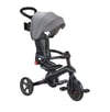 Globber Explorer 4in1 Katlanabilir Bisiklet - Siyah/Gri