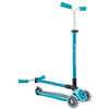 Globber Master Işıklı Katlanabilir Scooter - Okyanus Mavisi