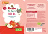 HOLLE ORGANİK RED BE (ELMA, ÇİLEK PÜRESİ)