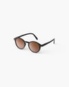 Izipizi Sun Junior #D Black Road 7-11 Yaş - Siyah Çocuk Güneş Gözlüğü
