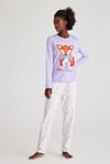 Katia&Bony Lovely Lilac Kadın Pijama Takımı Lila