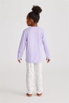 Katia&Bony Lovely Lilac Kız Çocuk Pijama Takımı Lila