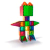 Magna-Tiles - Clear Color Set - 100 Parça