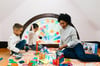 Magna-Tiles - Clear Color Set - 100 Parça