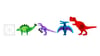 Magna-Tiles - Dinozor Dünyası - 40 Parça