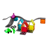 Magna-Tiles - Downhill Duo 40-Piece Set - Yokuş Aşağı 2'li - 40 Parça