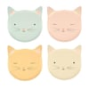 Meri Meri - Cat Plates - Kedi Tabaklar - 8'li