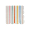 Meri Meri - Colourful Pattern Large Napkins - Renkli Desenler Peçeteler - L - 16'lı