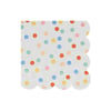 Meri Meri - Colourful Pattern Large Napkins - Renkli Desenler Peçeteler - L - 16'lı