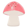 Meri Meri - Fairy Toadstool Plates - Perili Mantar Tabaklar - 8'li