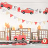 Meri Meri - Fire Truck Cups - İtfaiye Bardaklar - 8'li