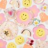 Meri Meri - Happy Icons Cups - Mutlu Yüzler Bardaklar (x8)